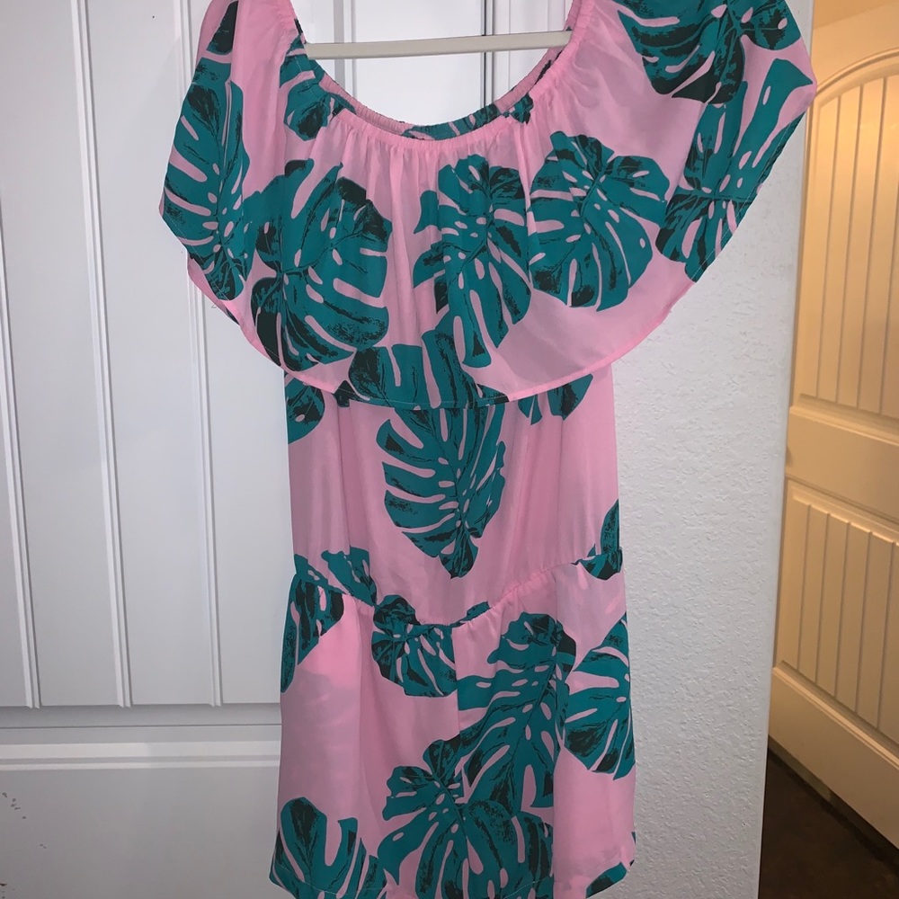 Buddy Love off-the-shoulder romper